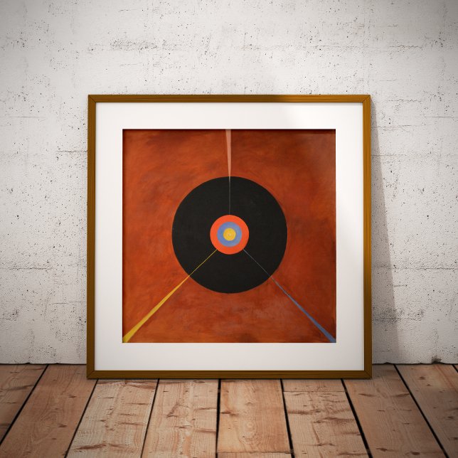 Hilma Af Klint, The Swan No.18, Abstrakt Art Fotodruck (Von Creator hochgeladen)