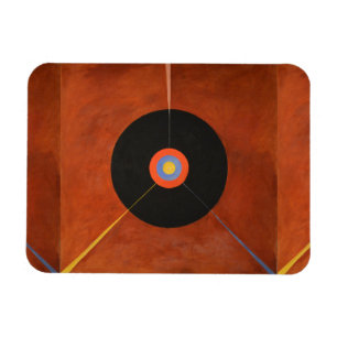 Hilma Af Klint, The Swan No.18, Abstrakt Art Magnet