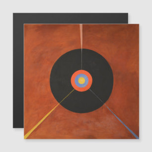 Hilma Af Klint, The Swan No.18, Abstrakt Art Magneteinladung
