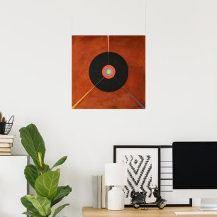 Hilma Af Klint, The Swan No.18, Abstrakt Art Poster