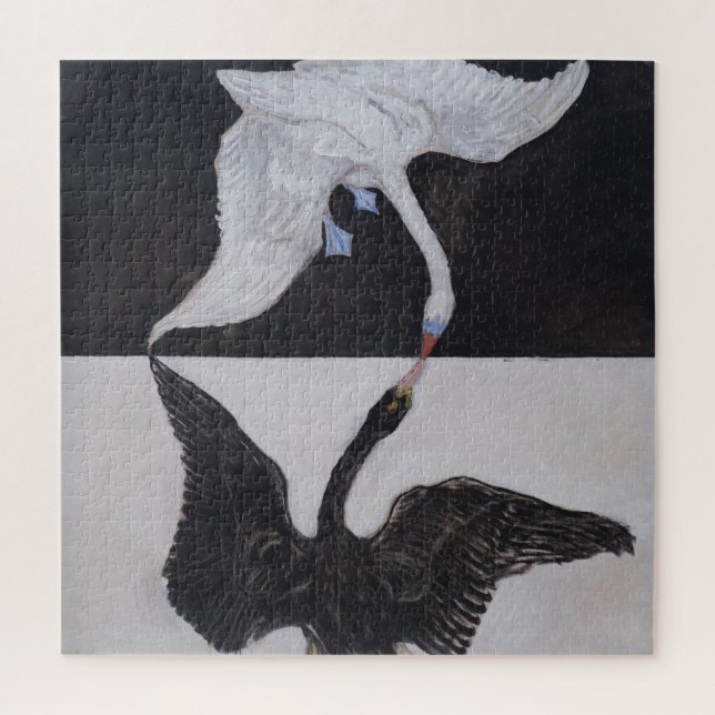 Hilma Af Klint, The Swan No.1, Abstrakt Art (Vertikal)