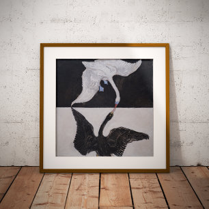 Hilma Af Klint, The Swan No.1, Abstrakt Art Fotodruck