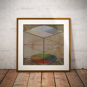 Hilma Af Klint, The Swan No.23, Abstrakt Art Fotodruck
