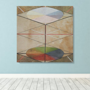 Hilma Af Klint, The Swan No.23, Abstrakt Art Leinwanddruck