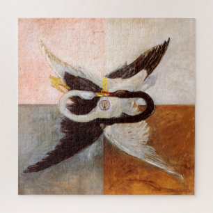 Hilma Af Klint, The Swan No.24, Abstrakt Art