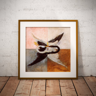 Hilma Af Klint, The Swan No.24, Abstrakt Art Fotodruck