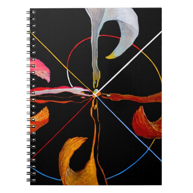 Hilma af Klint - The Swan No. 7 Notizblock (Vorderseite)