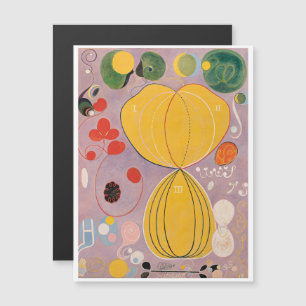 Hilma Af Klint, The Ten Größe No7, Abstrakt Art Magneteinladung