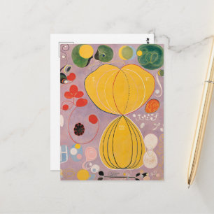 Hilma Af Klint, The Ten Größe No7, Abstrakt Art Postkarte