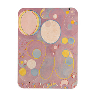 Hilma Af Klint, The Ten Größe No8, Abstrakt Art Magnet