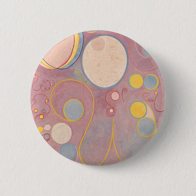 Hilma af Klint The Ten Largest No.7 Button (Vorderseite)