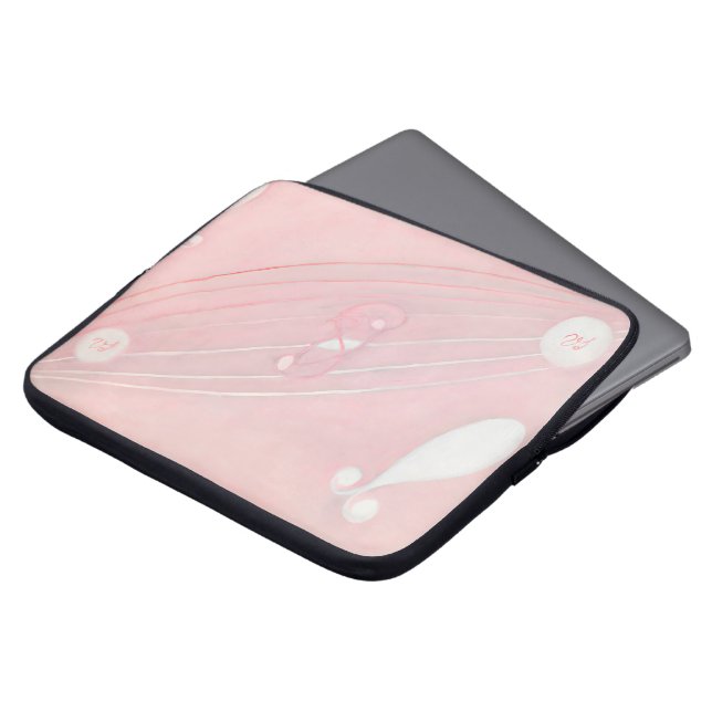 Hilma af Klint von The Eros Series, nr. 8 Laptopschutzhülle (Vorne Oben)