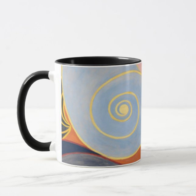 Hilma af klint werfen Kissen Case-Mate iPhone Fall Tasse (Links)