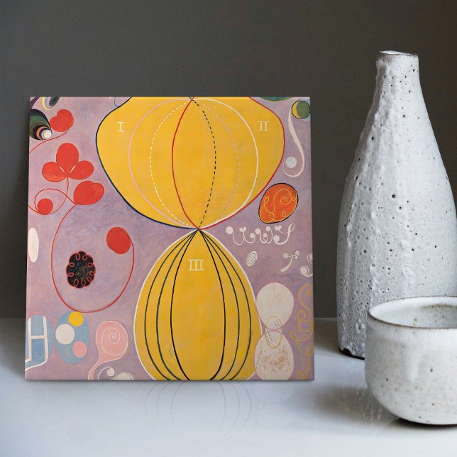 Hilma Af Klint YOUTH Die zehn größten Nr. 7 Fliese (Von Creator hochgeladen)