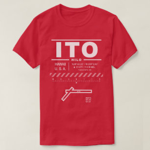 Hilo Aéroport international ITO T-Shirt