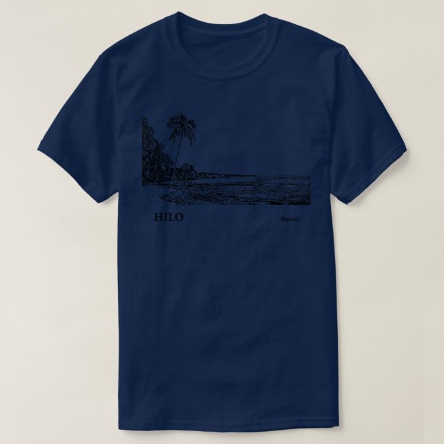 Hilo Hawaii TShirt 3 (Design vorne)