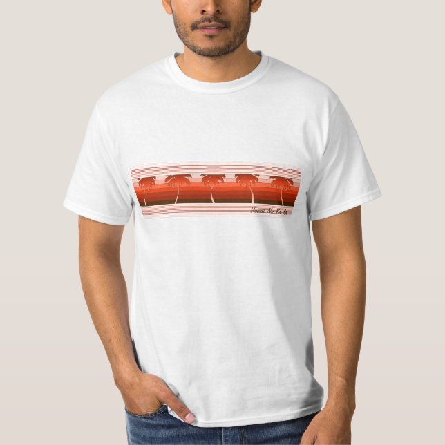 Hilo Hawaiian Palms Band Typ T - Shirt (Vorderseite)