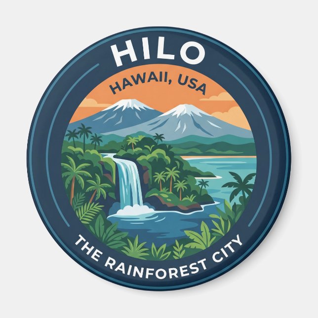 Hilo USA Magnet (Vorne)