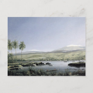 'Hilo von der Bucht' - James Gay Sawkins Postkarte