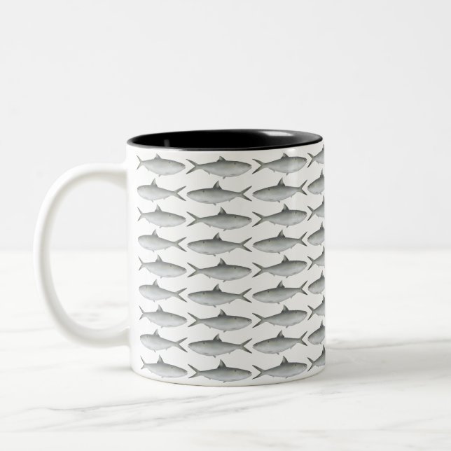 Hilsa Shad Zweifarbige Tasse (Links)