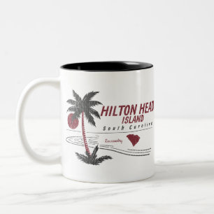Hilton Head Insel Lowcountry Zweifarbige Tasse