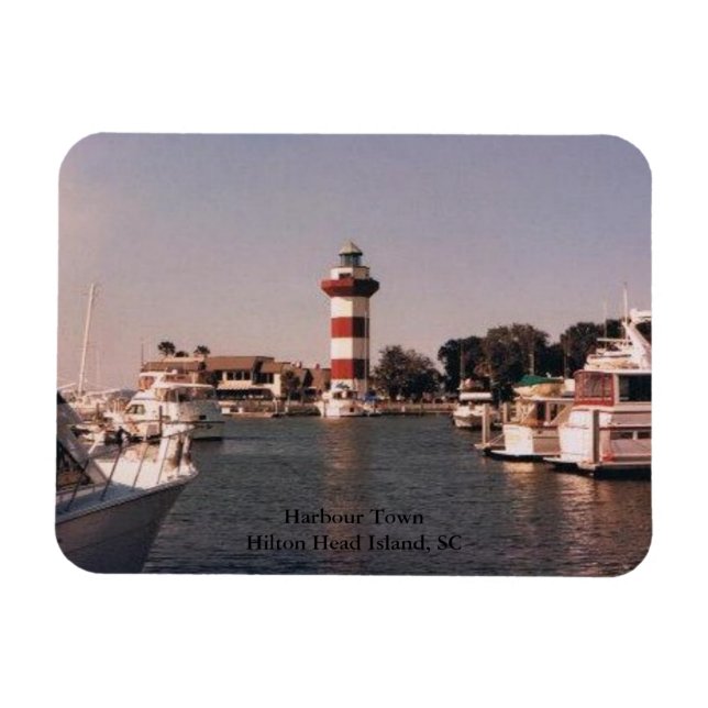 Hilton Head Island Foto Magnet (Horizontal)