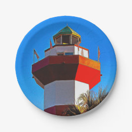 Hilton Head Island Harbour Town Lighthouse Pappteller