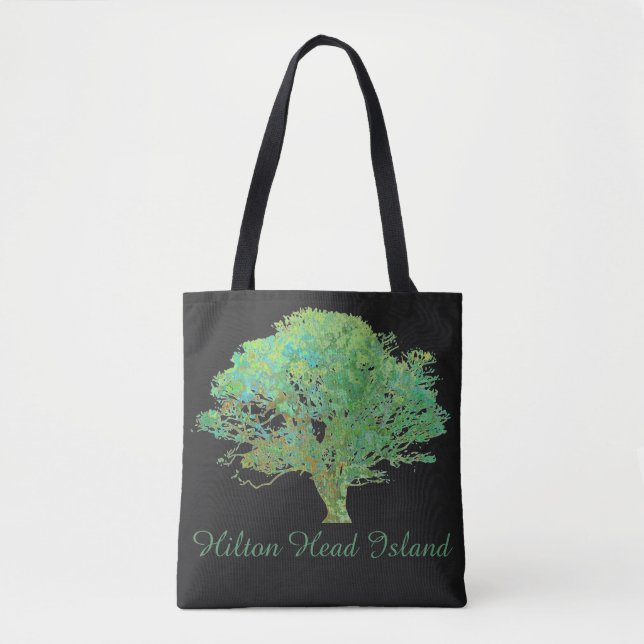 Hilton Head Island Live Eiche Toe Bag Tasche (Vorderseite)