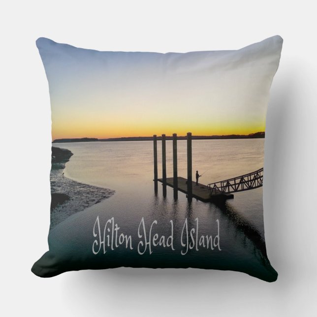 Hilton Head Island South Carolina Kissen (Vorderseite)