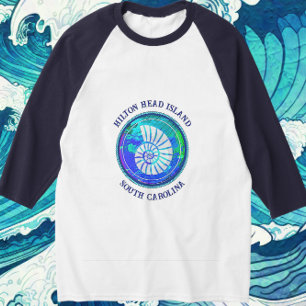 Hilton Head Island South Carolina Sea Muschel T-Shirt