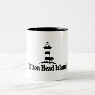 Hilton Head Island. Zweifarbige Tasse