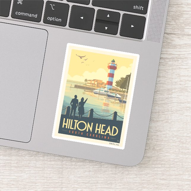 Hilton Head | South Carolina Aufkleber (Detail)
