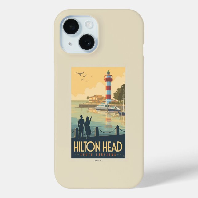 Hilton Head | South Carolina Case-Mate iPhone Hülle (Rückseite)