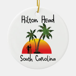 Hilton Head South Carolina Keramikornament