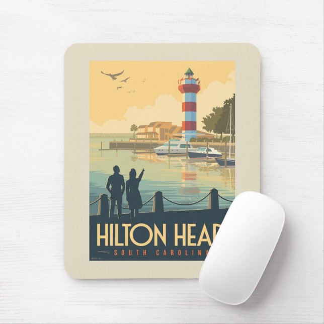 Hilton Head | South Carolina Mousepad (Mit Mouse)