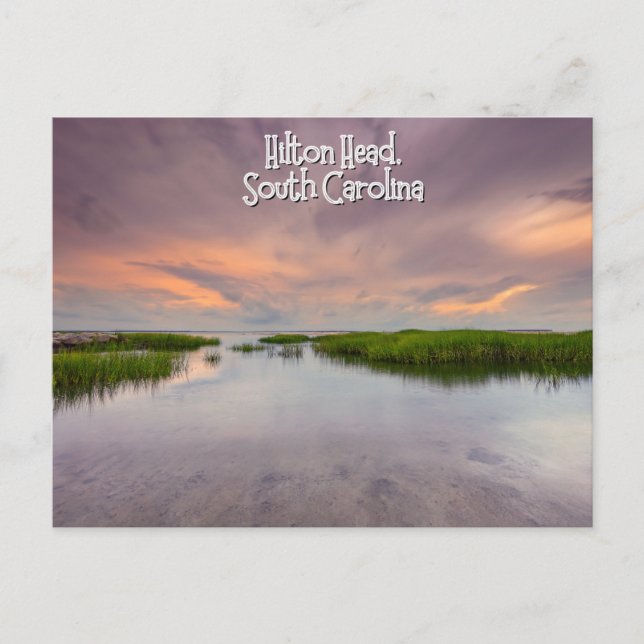 Hilton Head South Carolina Postcard Postkarte (Vorderseite)
