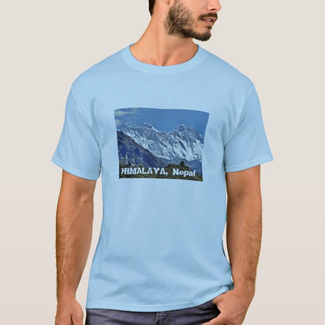 HIMALAJA - eine von 1000 Ansichten von NEPAL T-Shirt (Vorderseite)