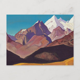 Himalaya, 1932 von Nicholas Roerich Postkarte
