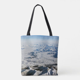 Himalaya-Berge unter Wolken - Tibet Tasche
