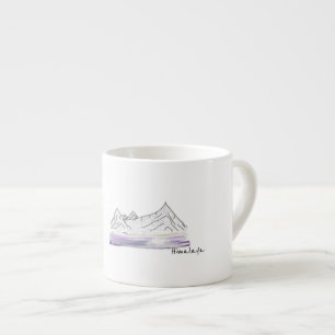 Himalaya-Gebirge / Himalayas Morgen Kaffeetasse Espressotasse