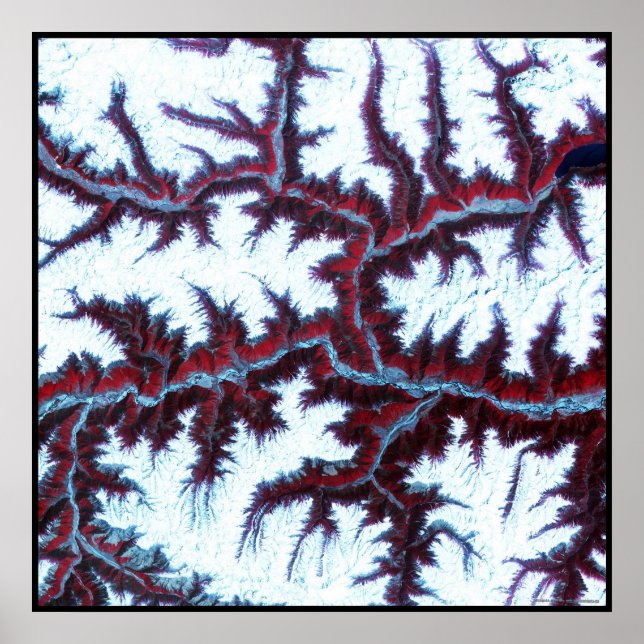 Himalaya-Gebirge Poster (Vorne)