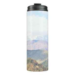 Himalaya-Gebirge, Skyagriculture, asia,awe,beaut Thermosbecher