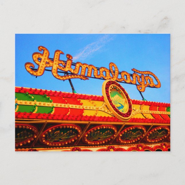 Himalaya Postkarte (Vorderseite)