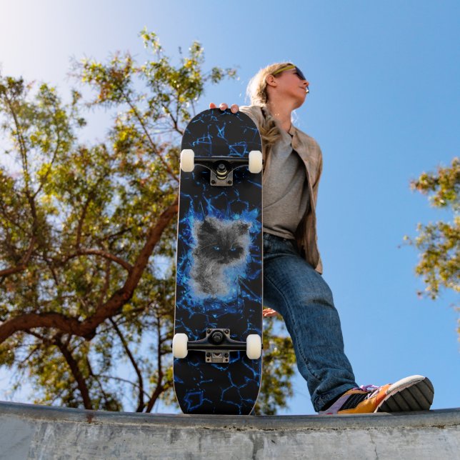 Himalayan Cat Skateboard (Außenbereich 1)