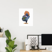 Himalayan Monal Fasan | Vogel Kunst Druck