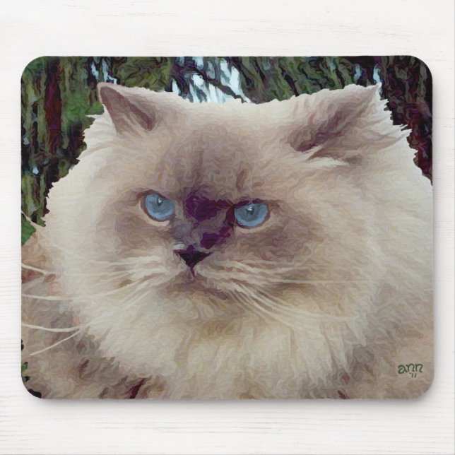 Himalayan Persian Cat Mousepad (Vorne)