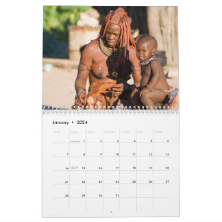 Himba Wall Calendar Kalender