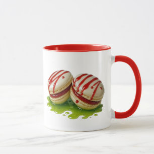 Himbeer Makkaroni Tasse