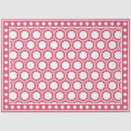 Himbeer-Moderne-Bone-Inlay-Decoupage-Papier Seidenpapier