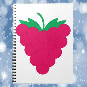 Himbeer Pink Berry Notizblock